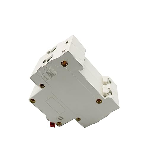 Lot de 10 mini-disjoncteurs C45N 2P 400V pour rail DIN de tableau électrique - 3