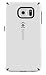 Speck Products CandyShell Case for Samsung Galaxy S6 - Retail Packaging - White/Charcoal Grey