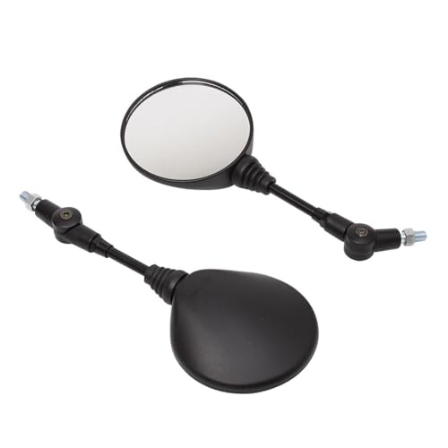 Espejos retrovisores moto de 10mm plegables y accesorios de espejo retrovisor lateral