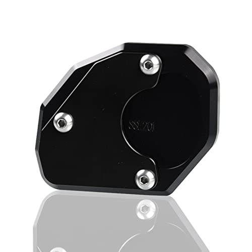 Élargisseur de béquille Trident 660 anti-enfoncement en aluminium CNC robuste