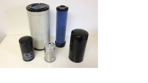Mahindra Filter Pack of 5 for 5525 Late 3cyl. & 6525