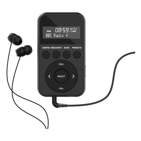 Majority Petersfield Go 2 Pocket Portable Radio I DAB+ FM I USB Charging I Headphones Included I Lockable Buttons I 20 Presets Cover