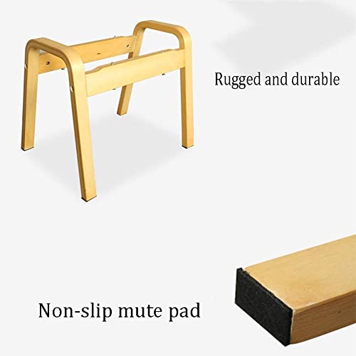 Chaise rembourree durable avec accoudoirs integrés structure solide pouf moderne couleur A
