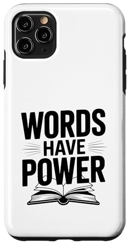 Words Have Power �C���X�s���[�V������^���鐹���̈��p �X�}�z�P�[�X iPhone 11 Pro Max �p