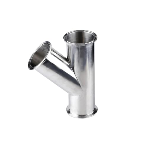Raccord en Y 32mm inox ferrule 50.5mm étanchéité triclamp totale
