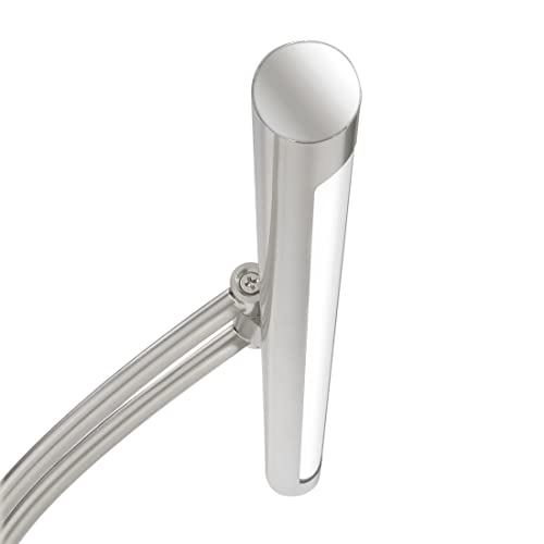 Maxxima 17 In. Led Picture Light W/Brushed Nickel Finish, 1000 Lumens, 3000K Warm White, Hardwired Integrated Led Display Wall Light #TOP6