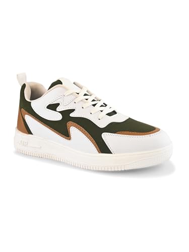 Image of Centrino Men's Sneakers | Cushioned Insole Comfortable Shoes | Trendy & Stylish Modern Sneakers | Durable Lightweight Sole Casual Walking Footwear (8182)