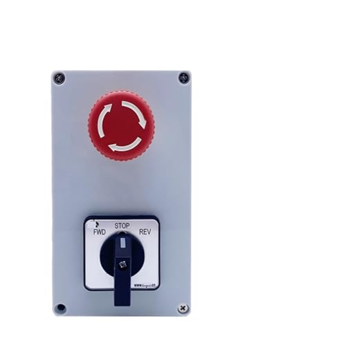 Machine d'élimination des copeaux interrupteur triphasé bouton arrêt d'urgence NC 20A
