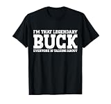 Buck Surname Funny Team Family Last Name Buck T-Shirt