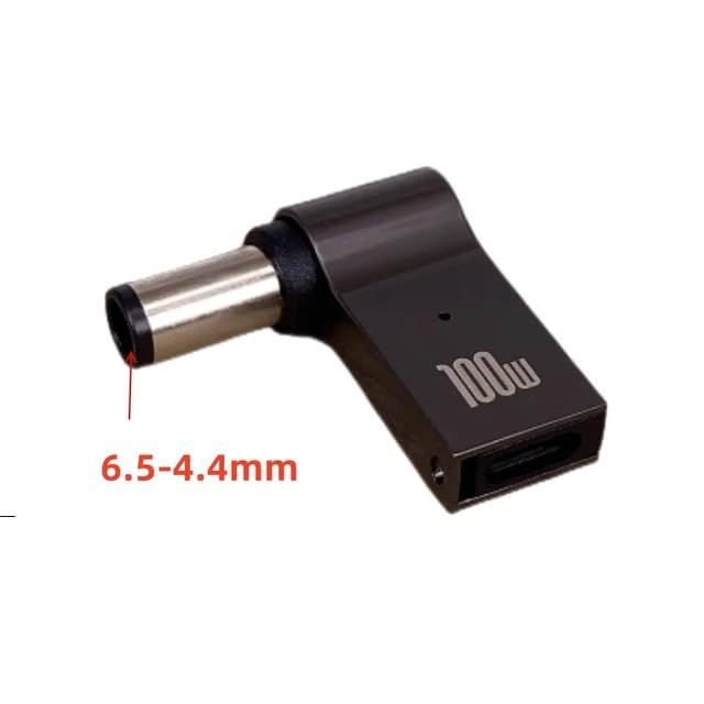Image of Tobo 100W Type C Female to 6.5x4.4mm Sony Laptop Fast Charging Adapter: Portable Converter for Flexible Power Charger - Compatible with Sony Vaio PCG Series and More TD-1271CC