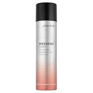 Joico Weekend Hair Dry Shampoo | For Most Hair Types | Absorbs Excess Oil | Adds Light Volume & Texture | Color Protection