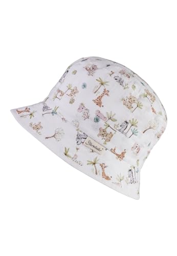 Chapeau de pêche réversible bébés animaux protège le cou du soleil - 3