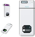 Dayear Phone Lock Box, Safe Timed Lock Box für iPhone/Android, Telefon Gefängnis mit Timer, Telefon Gefängnis Hilfe Kinder/Erwachsene Selbststeuerung/Silber