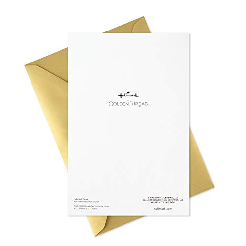 Hallmark Golden Thread Birthday Card (A Birthday Wish) #TOP5