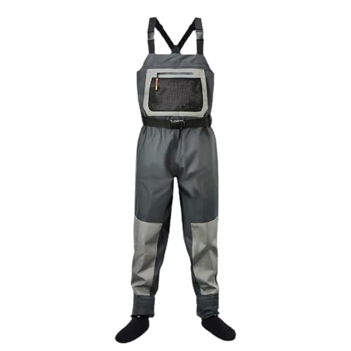 Vadeadores de pecho de pesca impermeables y pantalones para invierno