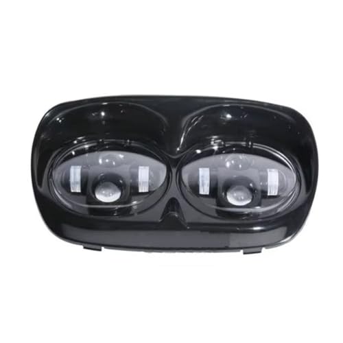 Phare double LED 5.75" puissant pour sécuriser vos trajets en Road Glide 98-13