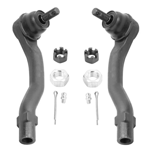 Image of Detroit Axle - 8pc Front End Suspension Kit for 2002 2003 Toyota Camry Lexus ES300, 2 Lower Control Arms w /Ball Joint 4 Inner Outer Tie Rods 2 Boots Replacement