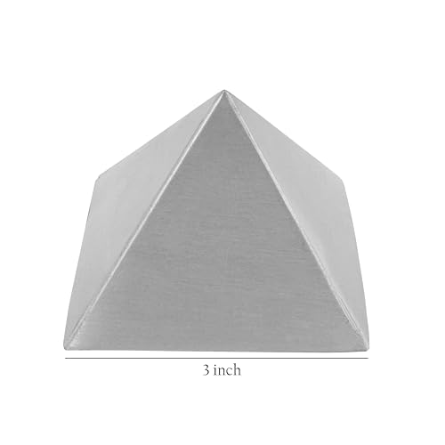 Image of Pure Iron Hollow Pyramid | 3-Inch | Boost Positive Vastu Energy for Home & Office | Powerful Remedies for Health & Wealth