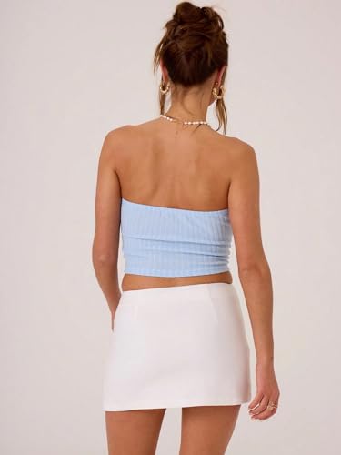 Slit Low Waist Mini Skirt Elegant Casual Cute Vacation 2025 Fashion Skirts for Women2