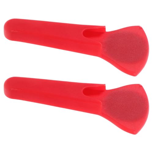 Toyvian 2 Piezas Organizador Magnético para Tijeras de Cocina Funda Protectora Roja, Material PP y Magnetismo Fuerte para Uso Hogar, Instalación Fácil y Diseño Simple