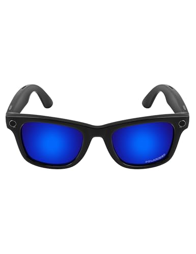 Image of Mryok Replacement Lenses Compatible with Ray-Ban Meta Wayfarer Gen 2 RW4012 53mm / RW4008 53mm Smart Glasses, HD Polarized