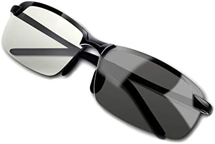 Men's Fashion Driving Polarized Sunglasses For Day and Night Driving Fishing Golf Outdoor Sport,100% UV400 Protection