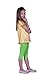 Produktbild Jandaz Mädchen Kurze und Capri Leggings Baumwolle Gr. 5-6 Jahre,Cropped Light Green