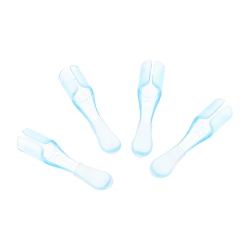 IWOWHERO 4pcs PC Earpicks�̌����ۊǔ��i�j�̎��p�I�Ȏ��X�v�[��