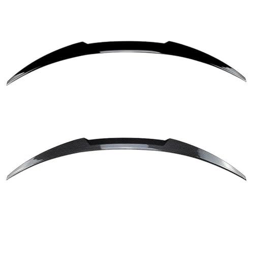 Aileron arrière de toit noir brillant pour BMW E82 E88 design aérodynamique