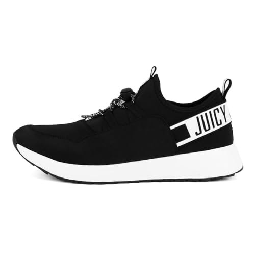 Juicy Couture Women's Slip-On Sneakers – Fashion Tennis Shoes with Bungee Closure, Comfortable & Casual for Everyday Walking2