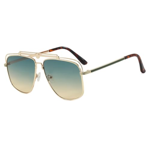 Lunettes de soleil punk double pont pour éviter l'éblouissement