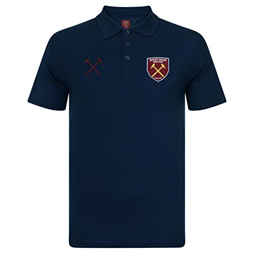 West Ham United FC Polo Oficial Para Hombre - con el Escudo...