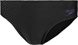 Speedo Herren Placement 7Cm Badehose, Black/Beautiful Blue/Oxid Grey, 7