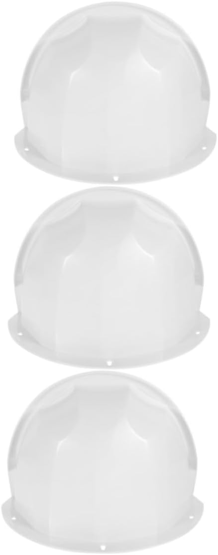 3pcs Outdoor Camera Cover Weatherproof Camera Abs Material Sun and Rainproof Protector