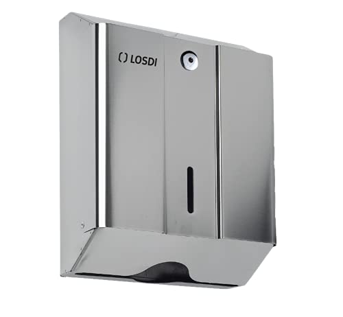 LOSDI - Portatoallas Acero INOX 304 Satinado 600 uds. Oceano - CO0104