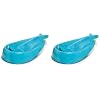Skip Hop Baby Bath Tub, 3-Stage Smart Sling Tub, Moby, Blue (Pack of 2)
