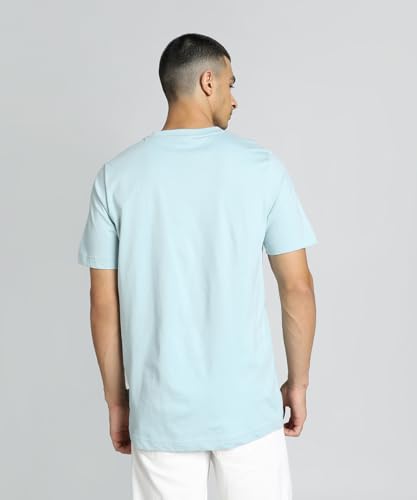 Image of Puma Men's Cotton Regular Fit T-Shirt