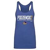 500 LEVEL Brandin Podziemski Golden State Warriors Women's Tank Top - Brandin Podziemski Golden State Warriors Elite WHT (Tri Royal, Large)