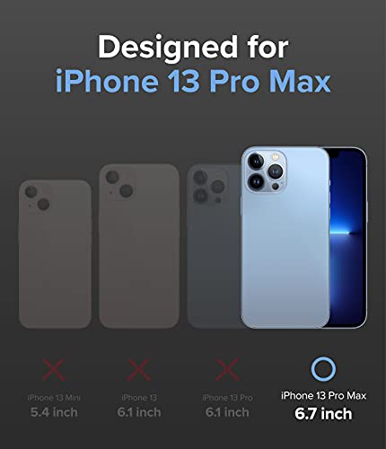 Image of Ringke Onyx Compatible with iPhone 13 Pro Max Case Back Cover Rugged Flexible Protection Durable Anti-Slip TPU Heavy Impact Shock Absorbent - Paint