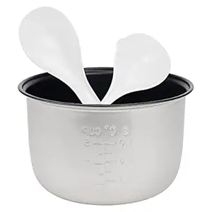 LNQ LUNIQI 2L Household Rice Cooker Inner Pot Replacement,Rice Cooker Liner Non-stick Rice Cooking Container Electric Cooker Accessories for Home Kitchen Shop