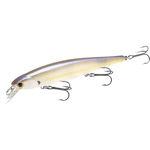 LUCKY CRAFT Slender Pointer 112 MR Fishing Lure, 4.5" Suspending Jerkbait, 4-5 ft Depth, Long...