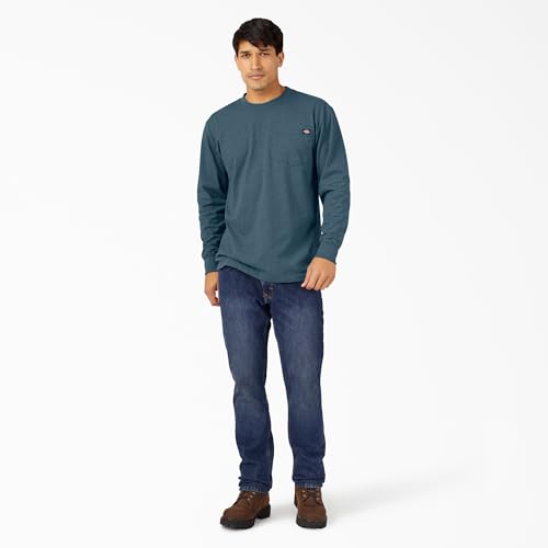 Image of Dickies Men's Big and Tall Long Sleeve Heavyweight Crew Neck
