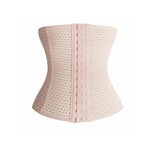 FJOADNVM Faja Lumbar Mujer Faja Moldeadora de Cintura, corsé Moldeador de Cintura, cinturón Adelgazante, Moldeador Corporal, cinturón de Modelado Adelgazante.(Beige,XS)