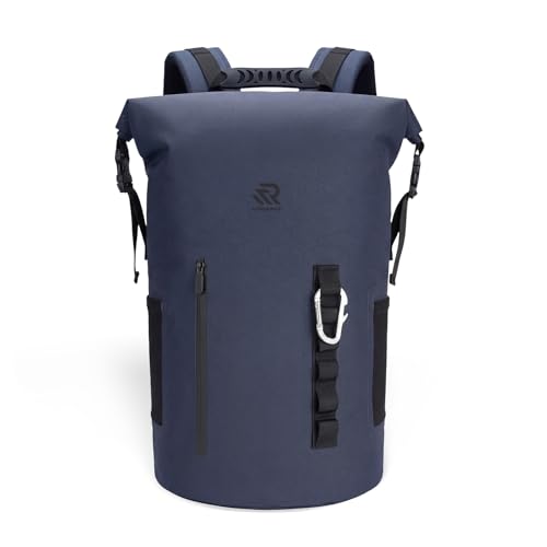 Image of Premium Roll Top Closure Cooler Backpack | Kayaking Beach Paddle Boarding Watersports, 24 Hours Insulated Leak Proof Zipperless Soft Cooler for Men for Fishing