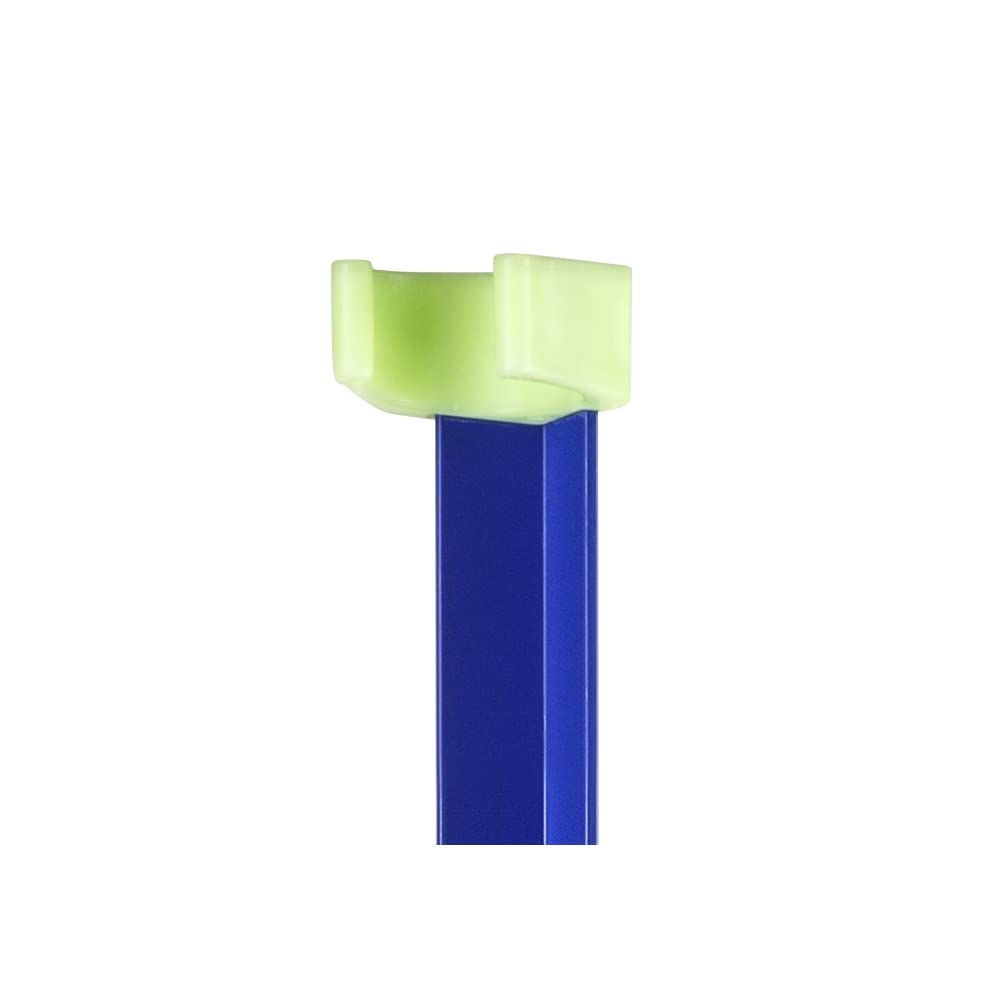 Genérico Soporte Caña de Pesca para Surfcasting, Longitud 150 cm, 2 Unidades Lote, Color Azul, Horquilla y Vaso Fosforescente, Ángulo de 25x25x3mm