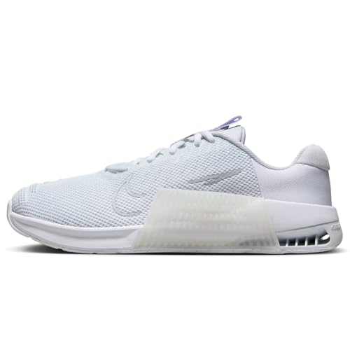 Nike Metcon 9 AMP Women's Workout Shoes (DZ2537-103, White/Pure Platinum) Size 9
