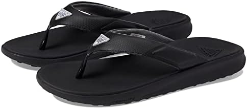 Columbia Men's Rostra Beachcomber PFG Sport Sandal, Black/Titanium Ii, 12 | Image 3