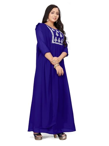 Image of Women's Georgette Fabric Kurti with Dupatta for Any Occassion | Kurti Set for Women
