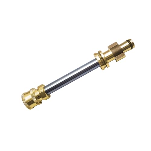 1/4 Inch Quick Connectoris suitable for sun joe pressure washer accessories SPX200E SPX201E SPX1500 SPX4003 SPX2500 SPX2598 SPX6000 SPX205E-MAX pressure washer adapter suitable for Truper Hila 1600