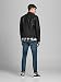 Jack & Jones Jcorocky Jacket Noos Chaqueta, Negro (Black Pattern: PU), XX-Large...